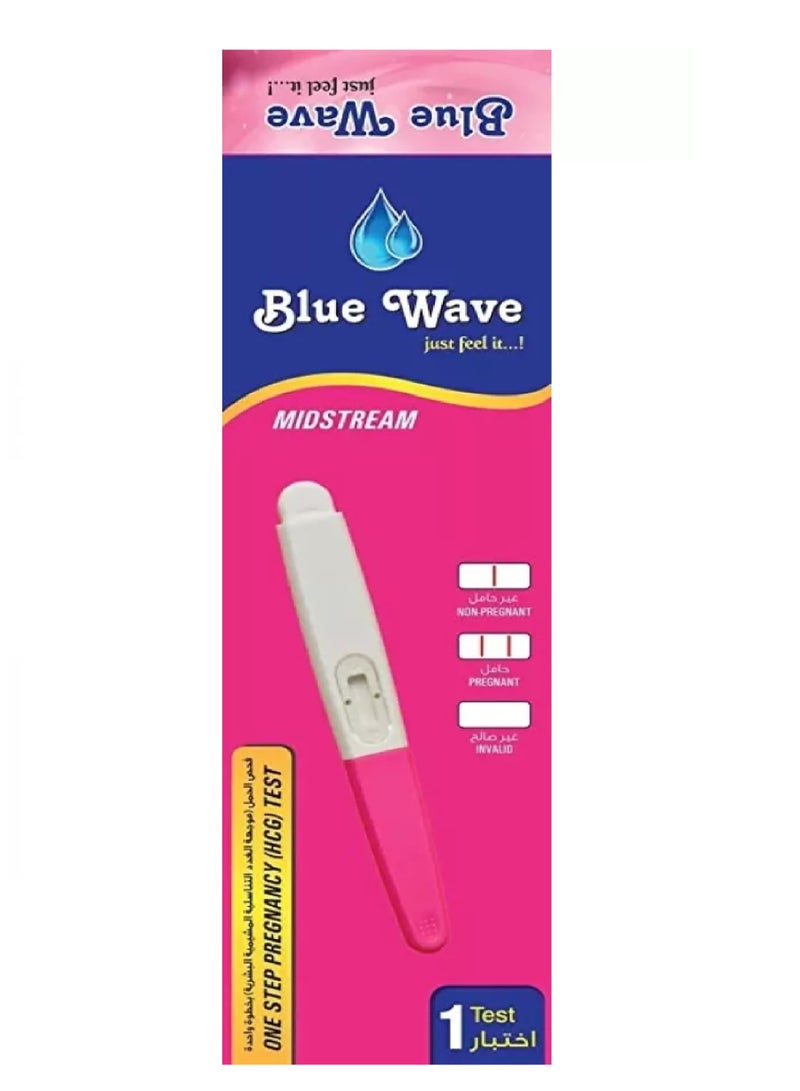 BLUE WAVE CASSETTE PREGNANCY TEST